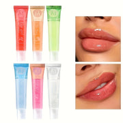 6Pcs/Set, Moisturizing Clear Lip Gloss