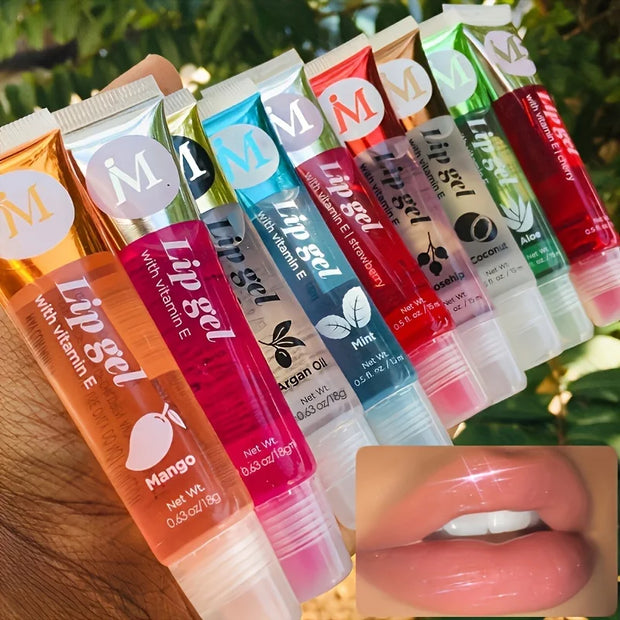 6Pcs/Set, Moisturizing Clear Lip Gloss