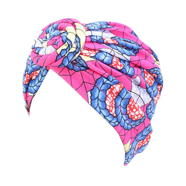 Women tie Turban Hat bohemian