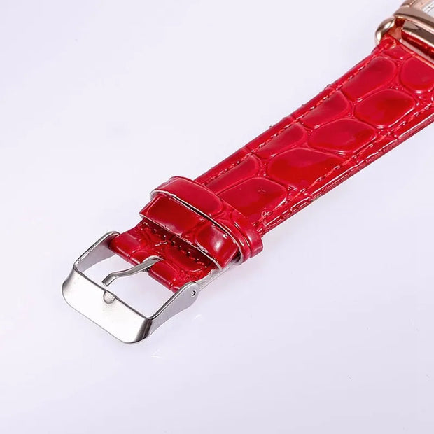Women Square Rose Gold