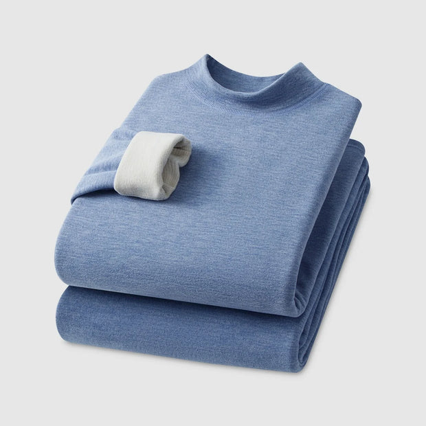 Autumn and Winter Men's Cashmere Silk Thermal