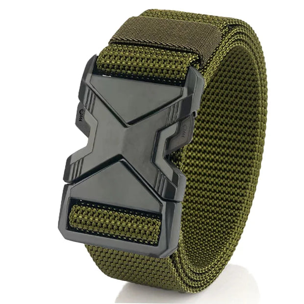 The New Men's 125cm Buckle Belt Nylon