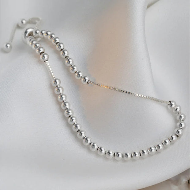 100% Solid 925 Sterling Silver Metal Bracelets