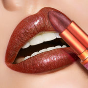 Rose smoke powder, bright starry sky