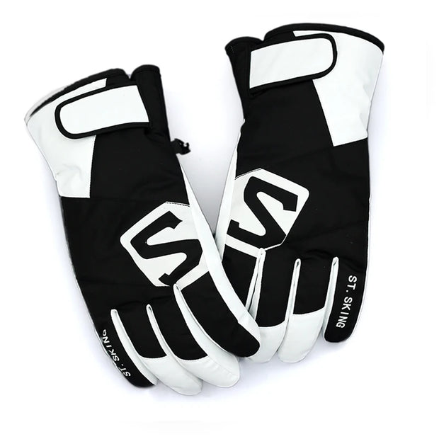 Men's and women's skiing gloves