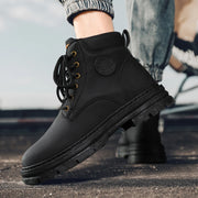 Men's high top boots four season