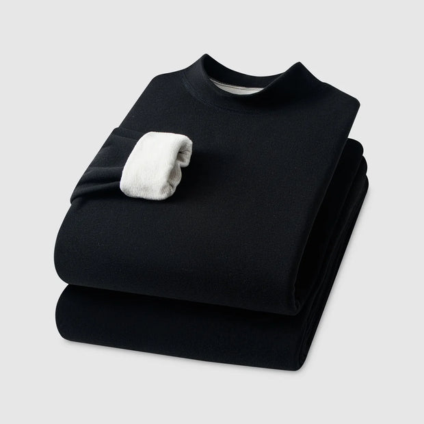 Autumn and Winter Men's Cashmere Silk Thermal