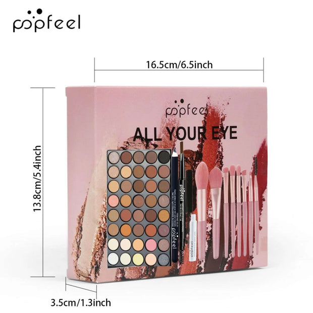POPFEEL Eye Makeup Set 40 Color Eyeshadow