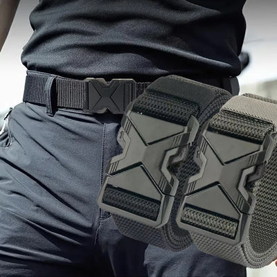 The New Men's 125cm Buckle Belt Nylon