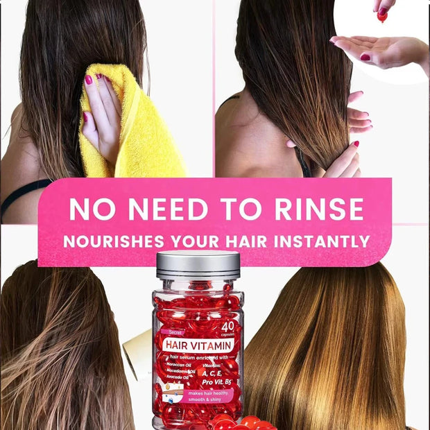 Hair Vitamin Serum Capsule Hair Treatment