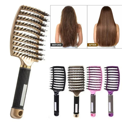 Detangle Hair Brush Salon Hairdressing Styling Tool