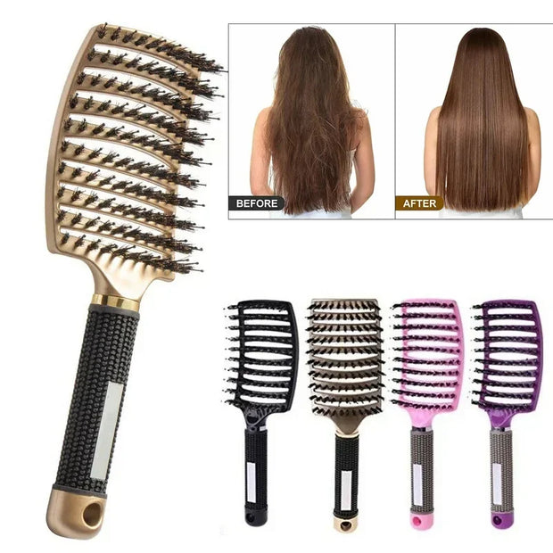 Detangle Hair Brush Salon Hairdressing Styling Tool