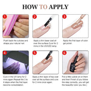 NAILCO 15ml Top Coat Base Coat Gel