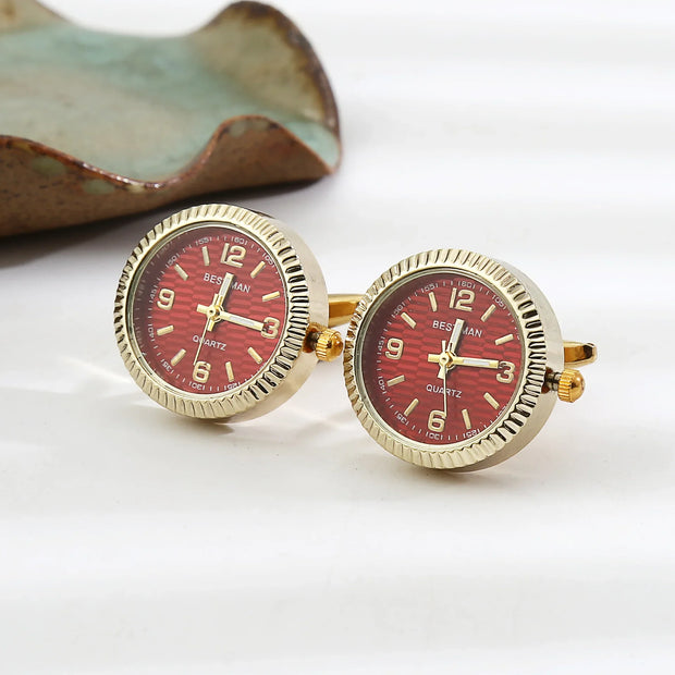 Men's French Watches Cufflinks Fashion