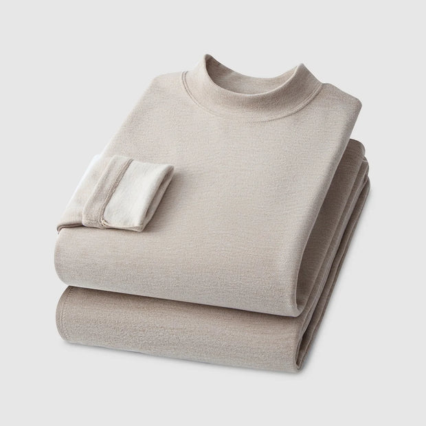 Autumn and Winter Men's Cashmere Silk Thermal