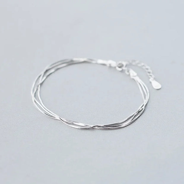 Simple Layer Bracelets