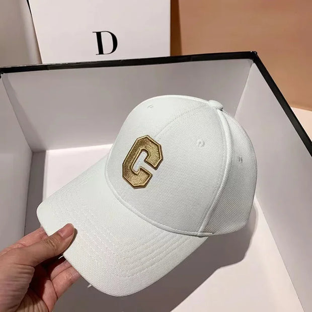 New C Letter Embroidered