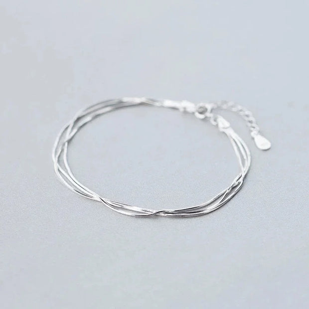 Simple Layer Bracelets