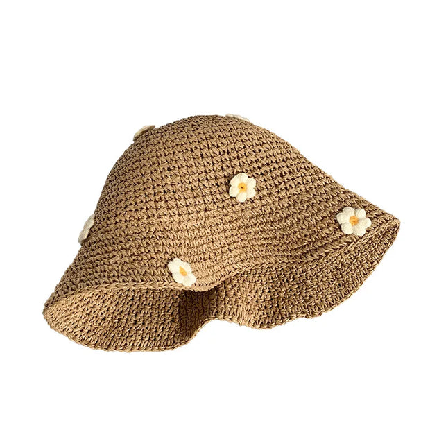 Women's Hat Summer Flower