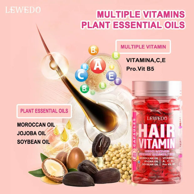 Hair Vitamin Serum Capsule Hair Treatment