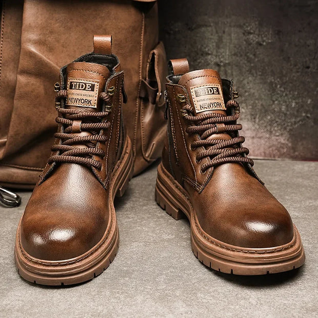 High Top Boots for Men Fashion