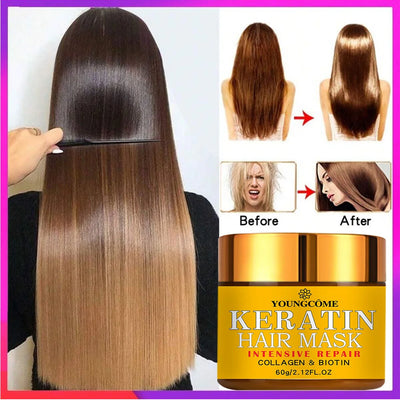 Hair Repairs Hair Mask Biotin Collagen Keratin