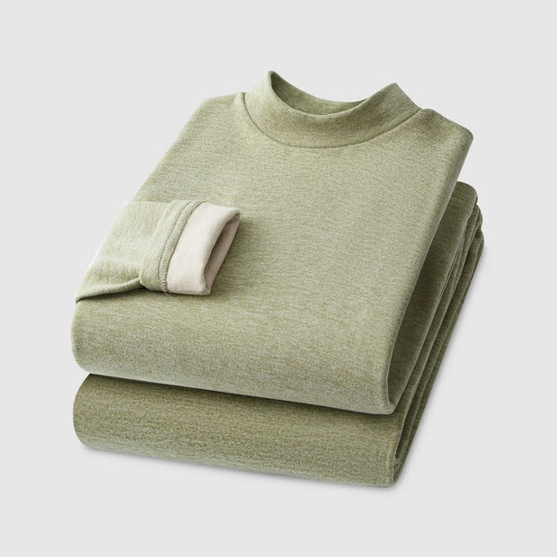 Autumn and Winter Men's Cashmere Silk Thermal