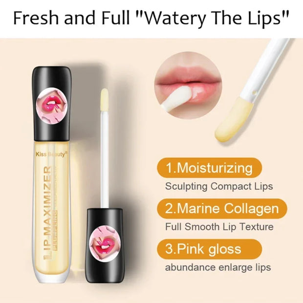 Lip Gloss Transparent Plumping Lip