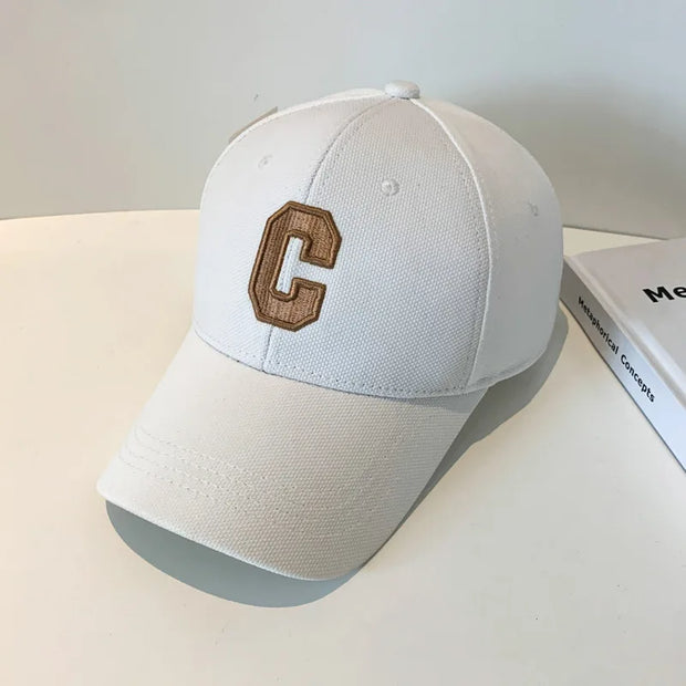 New C Letter Embroidered