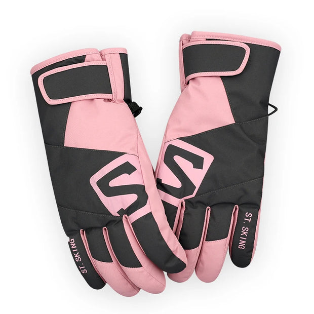 Men's and women's skiing gloves