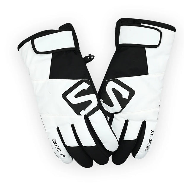Men's and women's skiing gloves