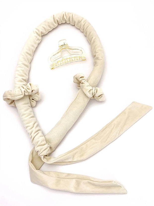 4 Hair accessories for women No heat curling