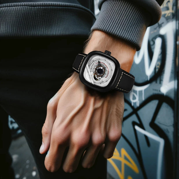 The new men's watch adopts a sporty design