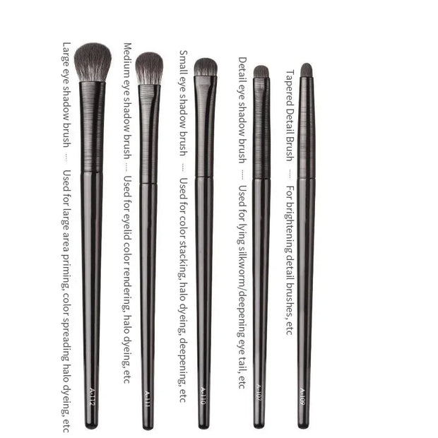 Natural Eye Makeup Brushes Set Eyeshadow