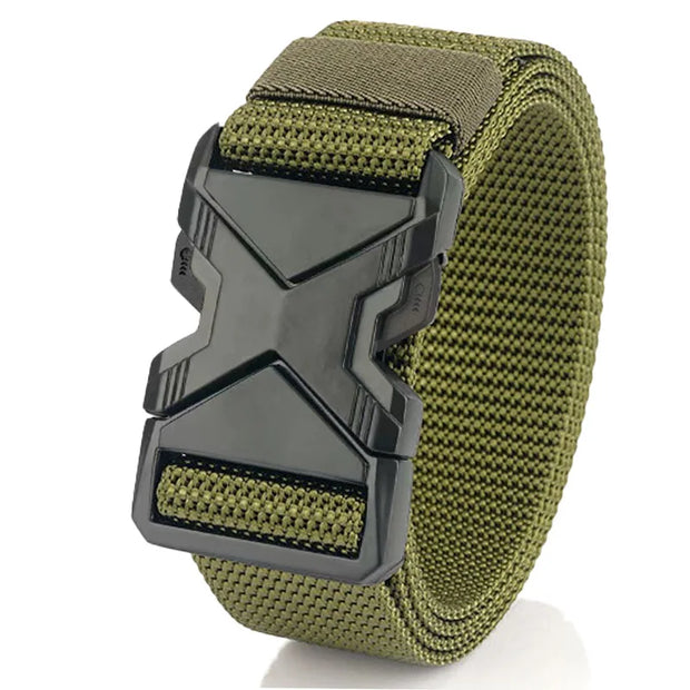 The New Men's 125cm Buckle Belt Nylon