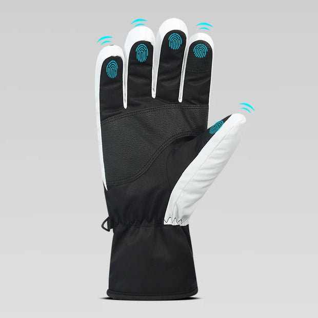 Men's and women's skiing gloves