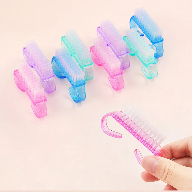 Nail Tool Horn Brushes Semi Transparent