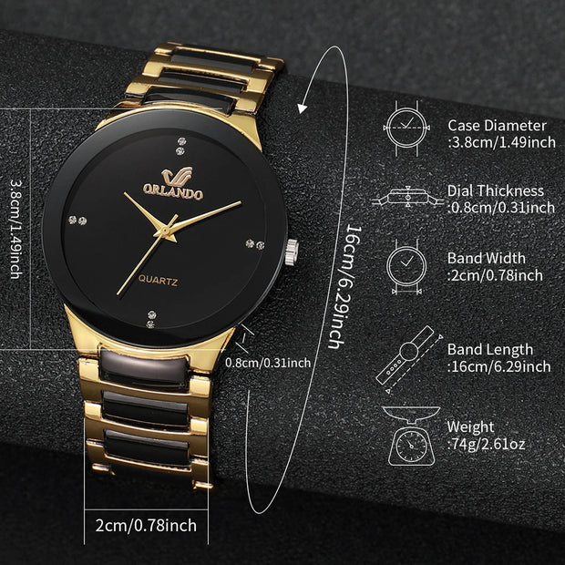 Male Analog Quartz Watch
