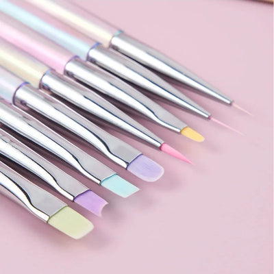 Nail Design Art Pen Aurora Transparent Brush