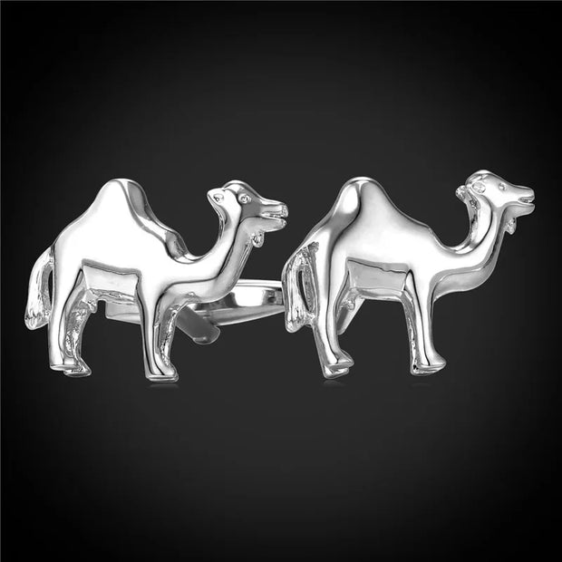 Cufflinks For Mans Camel Shape7