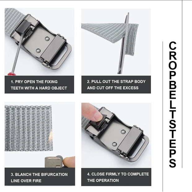 Men Belt Nylon Breathable Belts