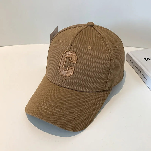 New C Letter Embroidered