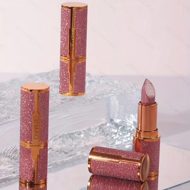 Rose smoke powder, bright starry sky
