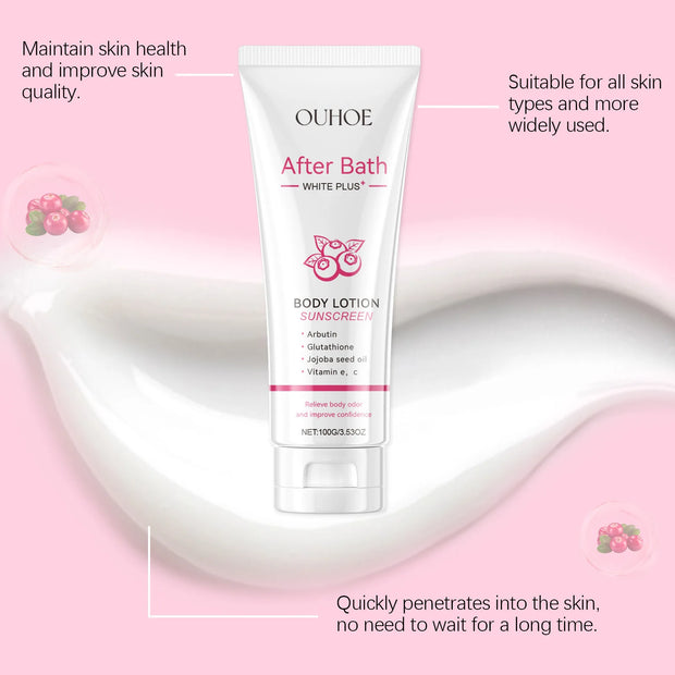 Body Lotion Odor Removal