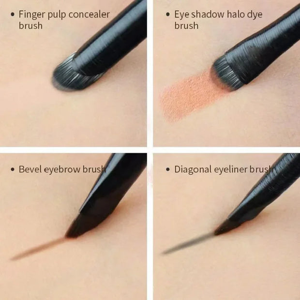 Natural Eye Makeup Brushes Set Eyeshadow