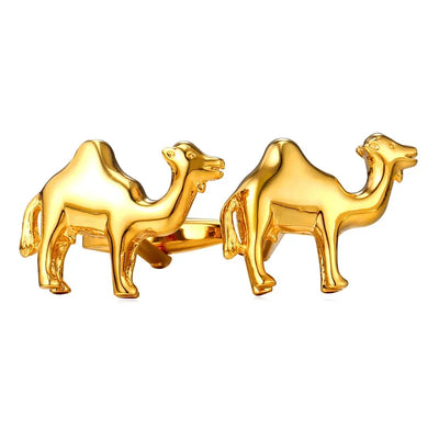 Cufflinks For Mans Camel Shape7