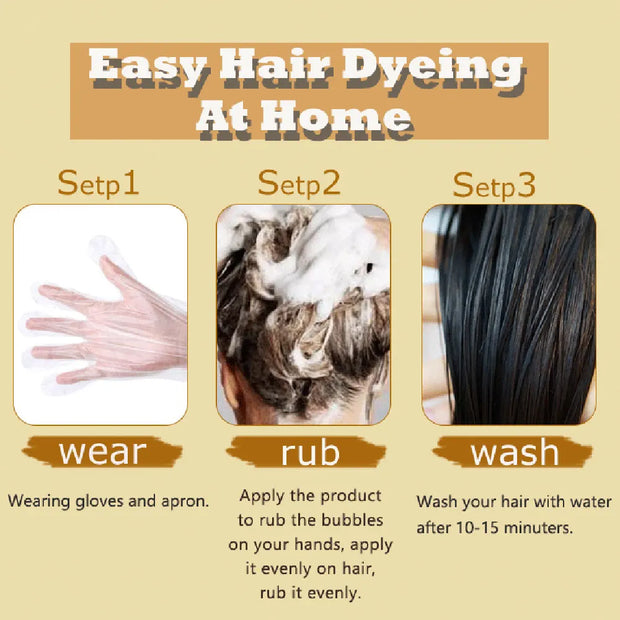 Hair Color Shampoo for Gray Hair