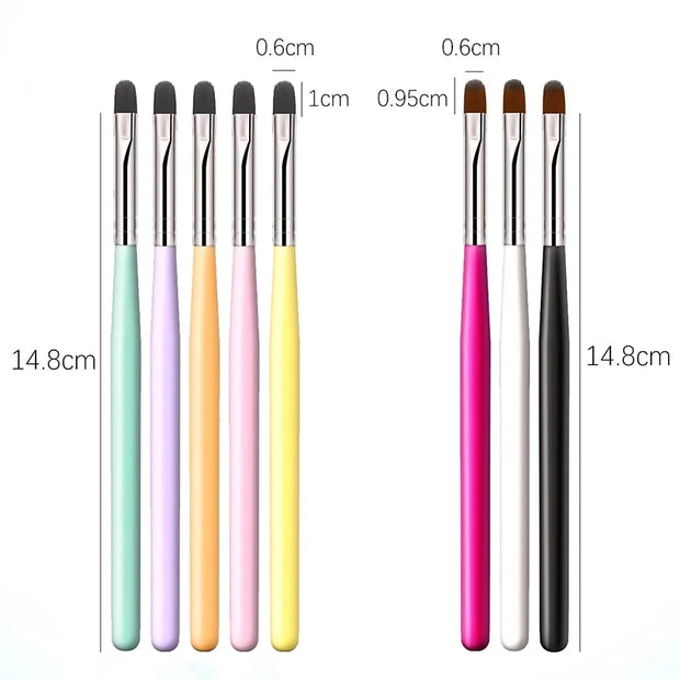 Nails Art Brush Pattern Phototherapy
