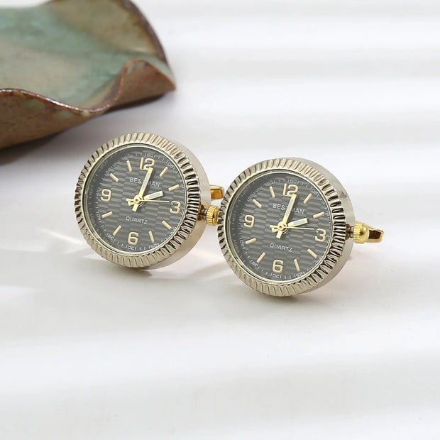 Men's French Watches Cufflinks Fashion