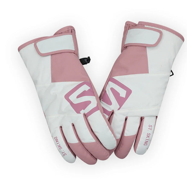 Men's and women's skiing gloves